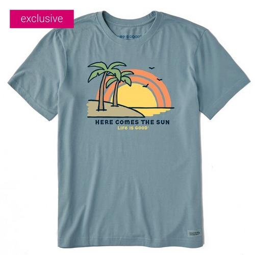 Men's Palm Here Comes The Sun Short Sleeve Tee